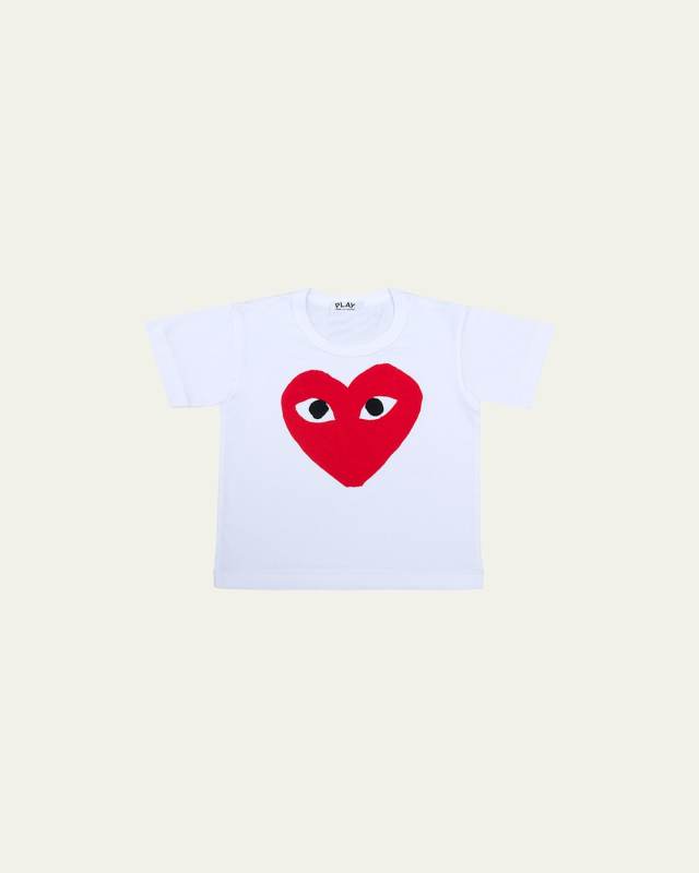 Kid's Signature Heart Short-Sleeve T-Shirt, Size 2-6